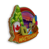 Refrigerator Magnet for Whitehorse Canada  1878