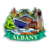 Refrigerator Magnet for Albany New York USA  1078