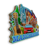 Refrigerator Magnet for Manchester UK  1439