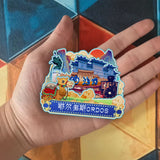 Refrigerator Magnet for Ordos, Inner Mongolia, China  850