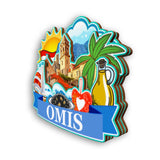 Refrigerator Magnet for Omis Croatia  2236
