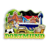 Refrigerator Magnet for Dortmund Germany  1181