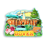 Refrigerator Magnet for Dover Delaware USA  295