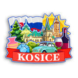 Refrigerator Magnet for Kosice Slovakia  2374