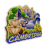 Refrigerator Magnet for Cambridge Massachusetts USA  990