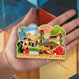 Refrigerator Magnet for San Miguel De Tucuman Argentina  2840
