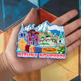 Kühlschrankmagnet für Nischni Nowgorod, Russland 2539