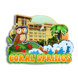 Refrigerator Magnet for Coral Springs Florida USA  188