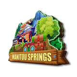 Refrigerator Magnet for Manitou Springs Colorado USA  287
