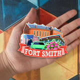 Refrigerator Magnet for Fort Smith Arkansas USA  334