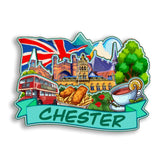 Refrigerator Magnet for Chester UK  2864