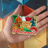 Kühlschrankmagnet für Florenz, Italien 1258
