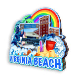 Магнит на холодильник для Вирджиния-Бич, Вирджиния, США 886