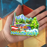 Refrigerator Magnet for Hallstatt Austria  1597