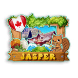 Refrigerator Magnet for Jasper Canada  1861