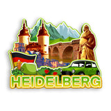 Refrigerator Magnet for Heidelberg Germany  1190