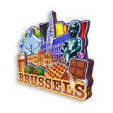 Refrigerator Magnet for Brussels Belgium  2003