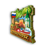 Refrigerator Magnet for Krasnoyarsk Russia  2560
