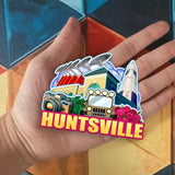 Kühlschrankmagnet für Huntsville Alabama USA 370