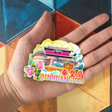 Магнит на холодильник для Циньхуандао, Хэбэй, Китай 449