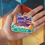 Refrigerator Magnet for Longxi, Gansu, China  829