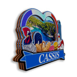 Refrigerator Magnet for Cassis France  2611