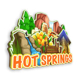 Refrigerator Magnet for Hot Springs Arkansas USA  337