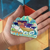 Refrigerator Magnet for Wuyishan, Fujian, China  556