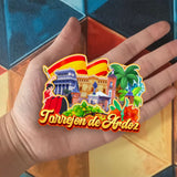 Kühlschrankmagnet für Torrejon de Ardoz Spanien 1557