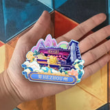Refrigerator Magnet for Hezhou, Guangxi, China  697