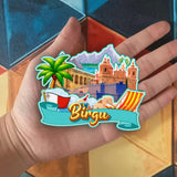 Refrigerator Magnet for Birgu Malta  2312