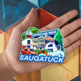Refrigerator Magnet for Saugatuck Michigan USA  998