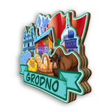 Refrigerator Magnet for Grodno Belarus  2467