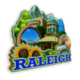 Магнит на холодильник для Роли, Северная Каролина, США, 1081