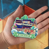 Refrigerator Magnet for Jincheng, Shanxi, China  658
