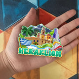 Refrigerator Magnet for Heraklion Greece  1741