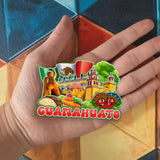 Refrigerator Magnet for Guanahuato Mexico  1843