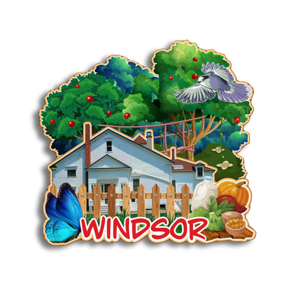 Refrigerator Magnet for Windsor Ontario Canada  120