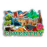 Refrigerator Magnet for Coventry UK  2865