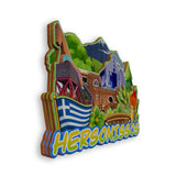 Refrigerator Magnet for Hersonissos Greece  1768