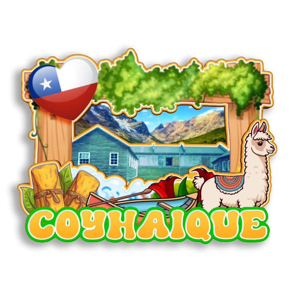 Refrigerator Magnet for Coyhaique Chile  2853