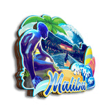 Магнит на холодильник для Малибу, Калифорния, США 258