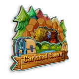 Refrigerator Magnet for Carlsbad Caverns National Park USA  1064