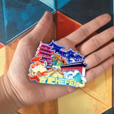 Kühlschrankmagnet für Hefei, Anhui, China 427
