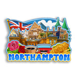 Refrigerator Magnet for Northampton UK  2870