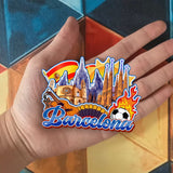 Refrigerator Magnet for Barcelona Spain  1377
