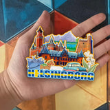 Kühlschrankmagnet für Helsingborg Schweden 2175