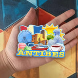 Refrigerator Magnet for Antibes France  2603