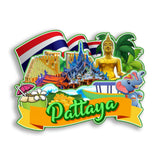 Refrigerator Magnet for Pattaya Thailand  2789