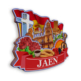 Refrigerator Magnet for Jaen Spain  1393